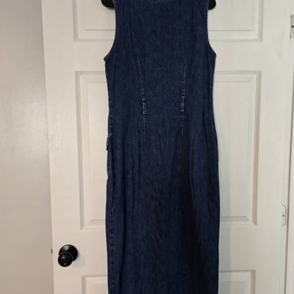 Faded Glory Denim Maxi Dress - Picture 4 of 8